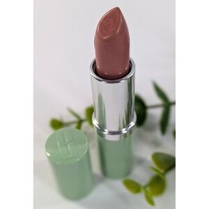 VINTAGE NEW💋Clinique Think Bronze Different Lipstick Green Classic Tube Full Sz